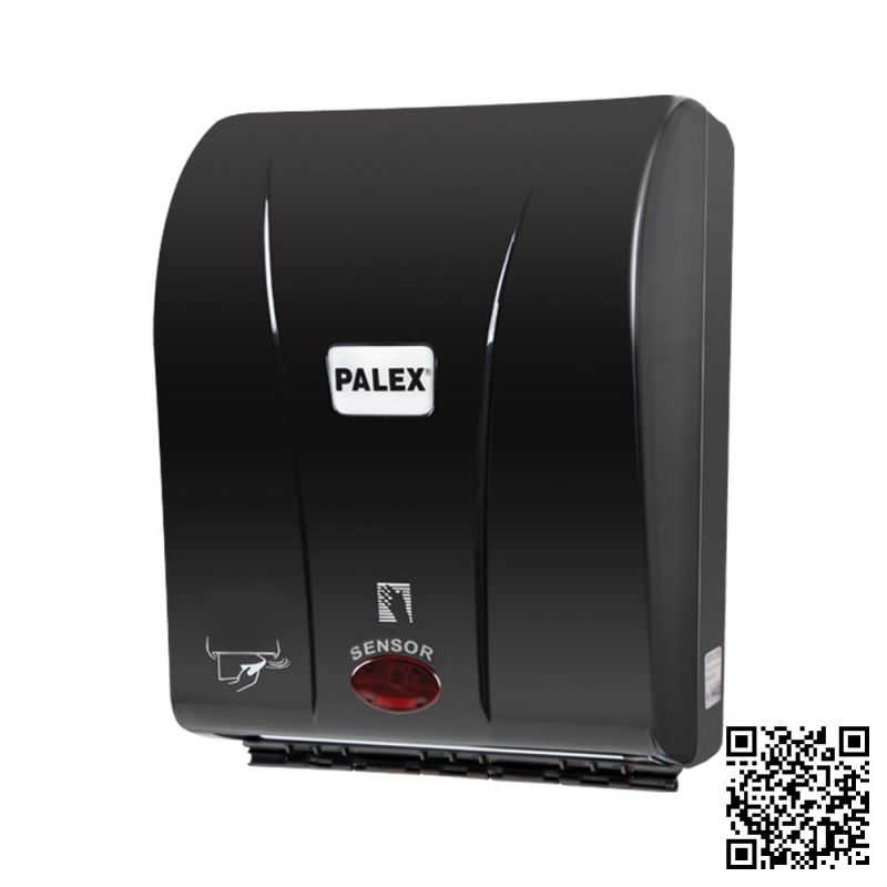 Sensörlü (Fotoselli - Otomatik) Havlu Makinası (Aparatı) Siyah-Füme  Palex