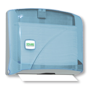 Dispenser ( Z Katlama) Havlu Kağıt Aparatı (Makinesi) Mavi (Transpaan) Vialli