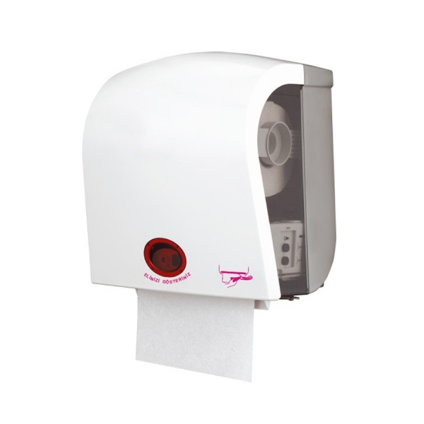 Sensörlü (Fotoselli - Otomatik) Havlu Makinası (Aparatı) Beyaz Carpex